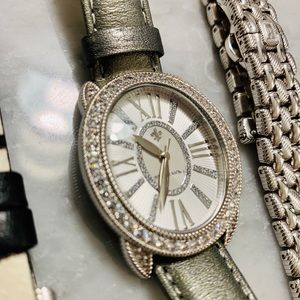 Judith Ripka Watch with 4 Interchangeable Bands